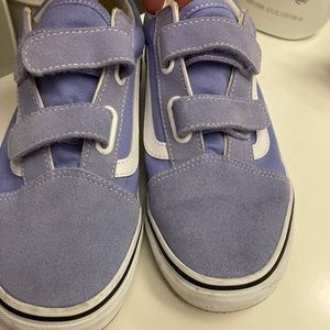 Vans Old Skool purple straps